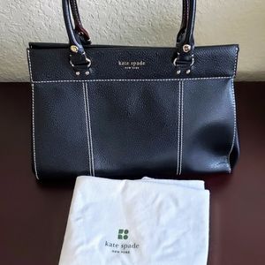 Kate Spade Black Pebbled Leather - Classic